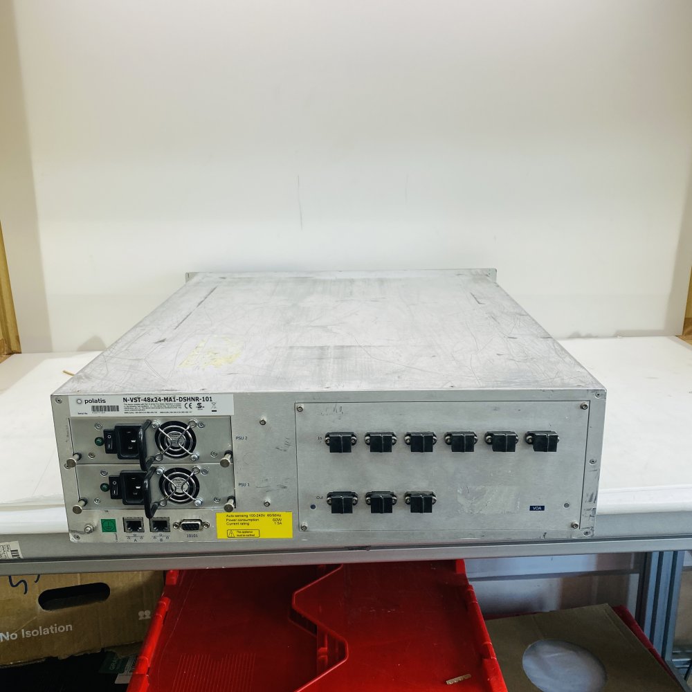 Polatis N-VST-48x24-MA1-DSHNR-101 Series 2000 48x24 Optical Switch Grade C