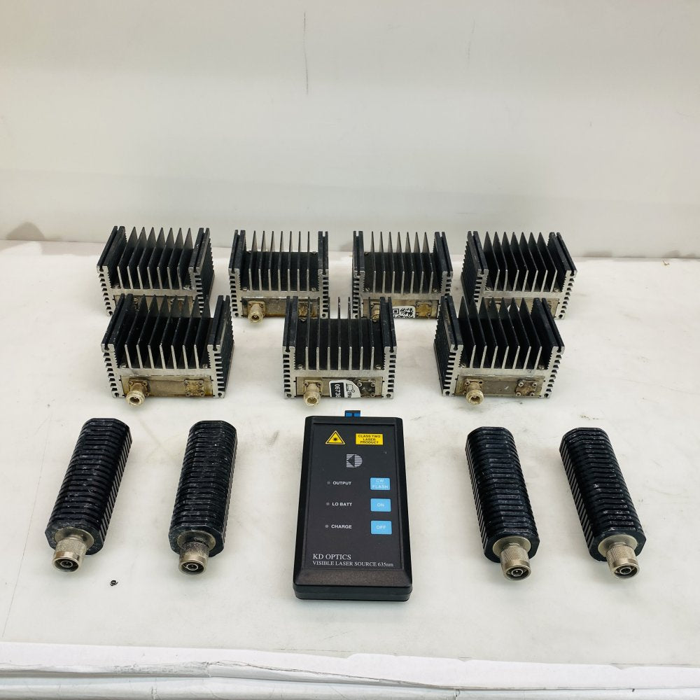 RF Coaxial Dummy Loads 50 Ohm N-Type SC Fiber Test Laser Job Lot