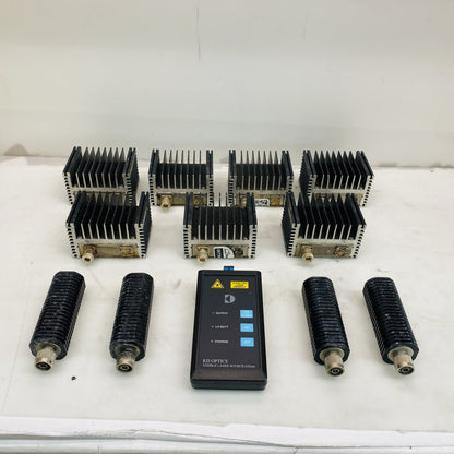 RF Coaxial Dummy Loads 50 Ohm N-Type SC Fiber Test Laser Job Lot