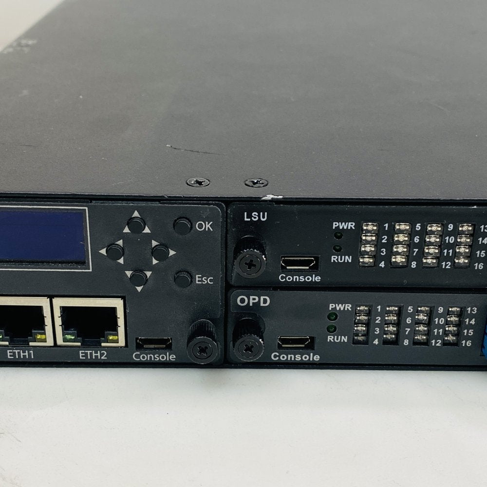 FS FMT04-CH1U 1U Managed Chassis (LSU/OPD/NMU) LC Fiber Adapters Grade B