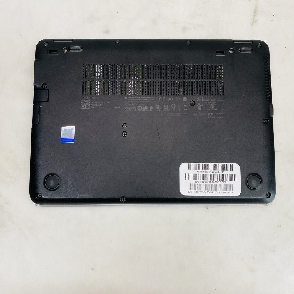 HP EliteBook 820 G3 i5-6300U 16GB RAM 477GB SSD Laptop - Grade D