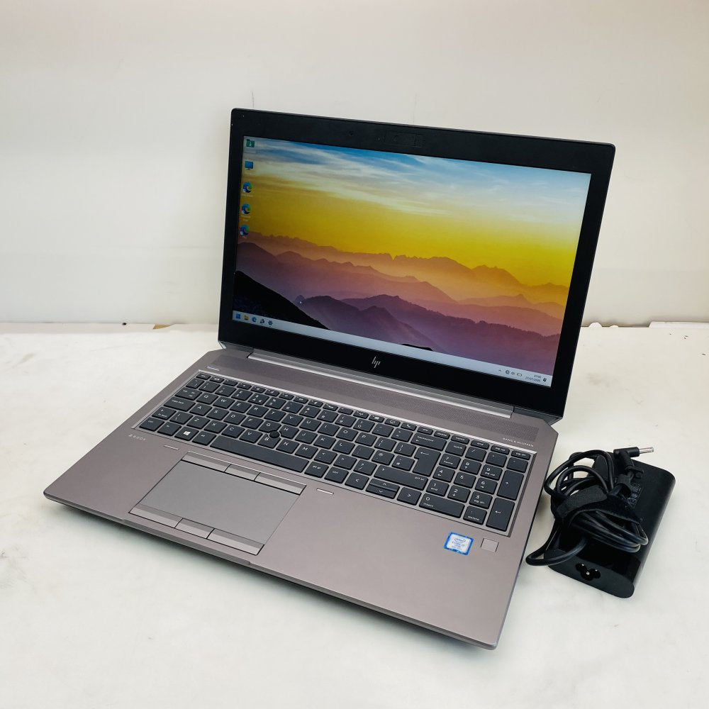 HP ZBook 15 G6 i7-9850H 48GB RAM 1TB SSD Nvidia Quadro T2000 Win 11 Pro(Grade B)