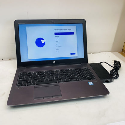 HP ZBook 15 G3 i7-6820HQ 48GB RAM Quadro M2000M 4GB 447GB Grade B