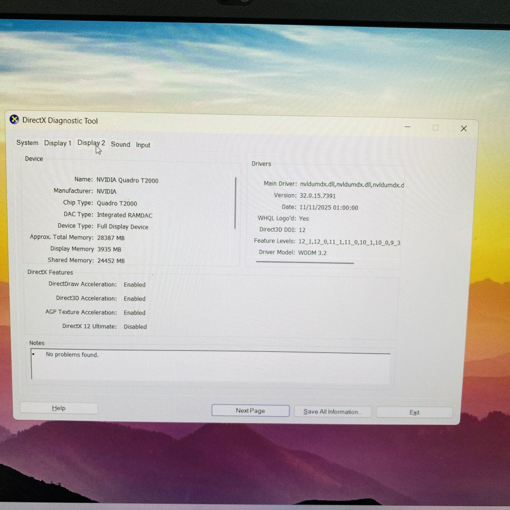 Lenovo ThinkPad P15 i7-10850H 48GB RAM 477GB SSD nVidia T2000 (Grade B)