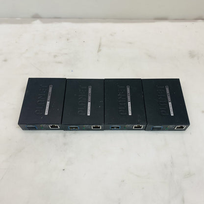 PLANET XT-705A 10G Ethernet Converter 10GBASE-T to 10G SFP+ Lot of 4 Grade B
