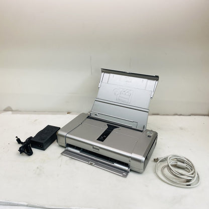 Canon iP100 Portable Inkjet Photo Printer with AC Adapter - Silver (Grade D)