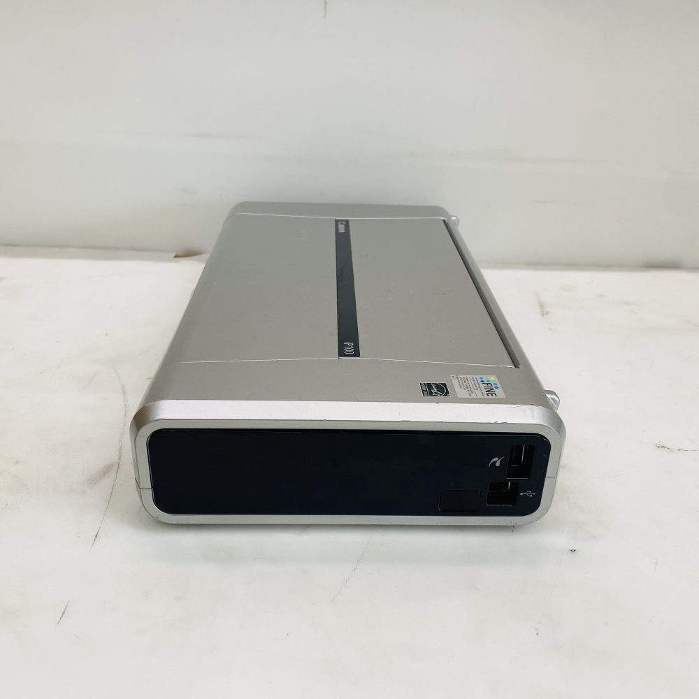 Canon iP100 Portable Inkjet Photo Printer with AC Adapter - Silver (Grade D)