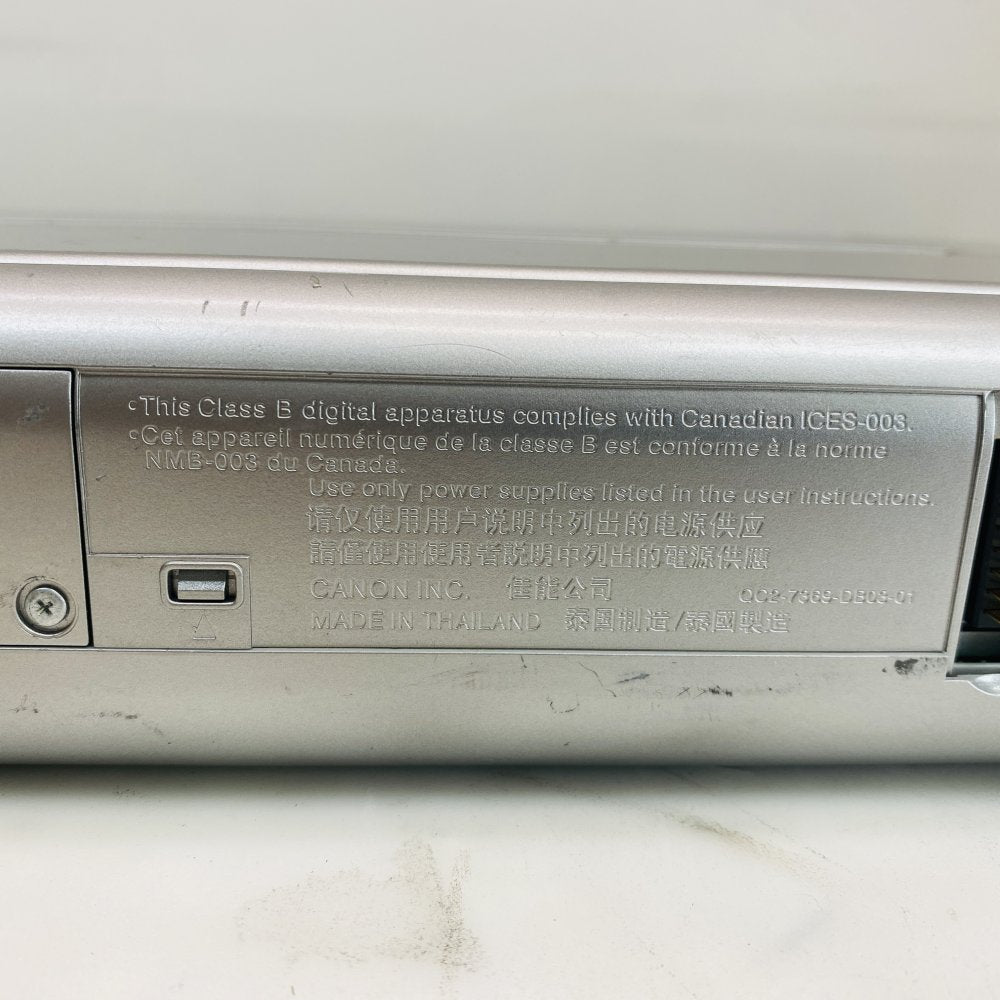 Canon iP100 Portable Inkjet Photo Printer with AC Adapter - Silver (Grade D)