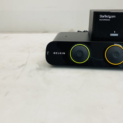 Belkin SOHO + StarTech SV231DPDDUA2 Dual DisplayPort 4K60Hz KVM Switch Grade B