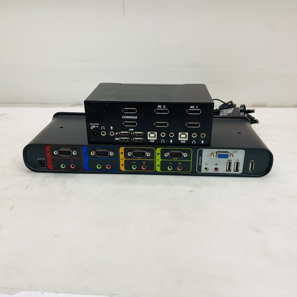 Belkin SOHO + StarTech SV231DPDDUA2 Dual DisplayPort 4K60Hz KVM Switch Grade B