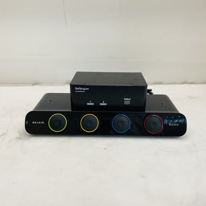 Belkin SOHO + StarTech SV231DPDDUA2 Dual DisplayPort 4K60Hz KVM Switch Grade B