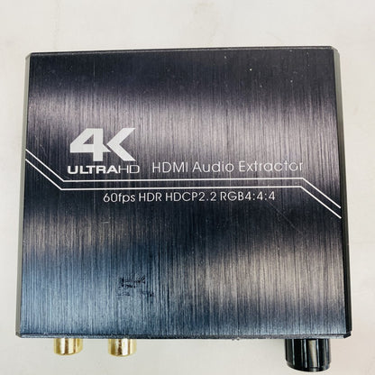 StarTech HD202A 4K HDMI Audio Extractor - HDMI In/Out, S/PDIF Grade B