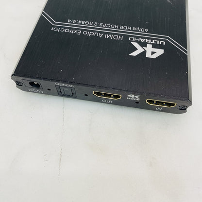 StarTech HD202A 4K HDMI Audio Extractor - HDMI In/Out, S/PDIF Grade B