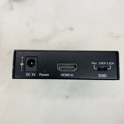 StarTech HD202A 4K HDMI Audio Extractor - HDMI In/Out, S/PDIF Grade B