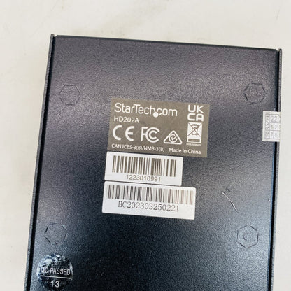 StarTech HD202A 4K HDMI Audio Extractor - HDMI In/Out, S/PDIF Grade B