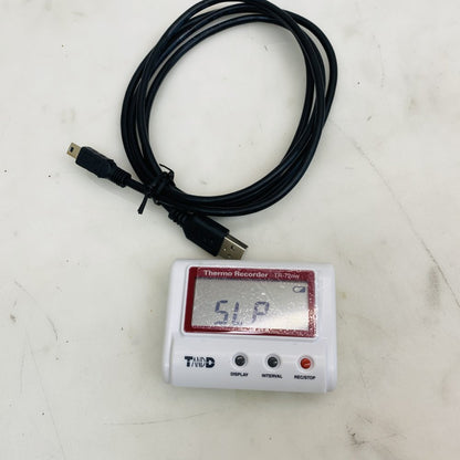 T&D TR-72nw Thermo Recorder Data Logger w/ USB Cable Calibrated Grade B