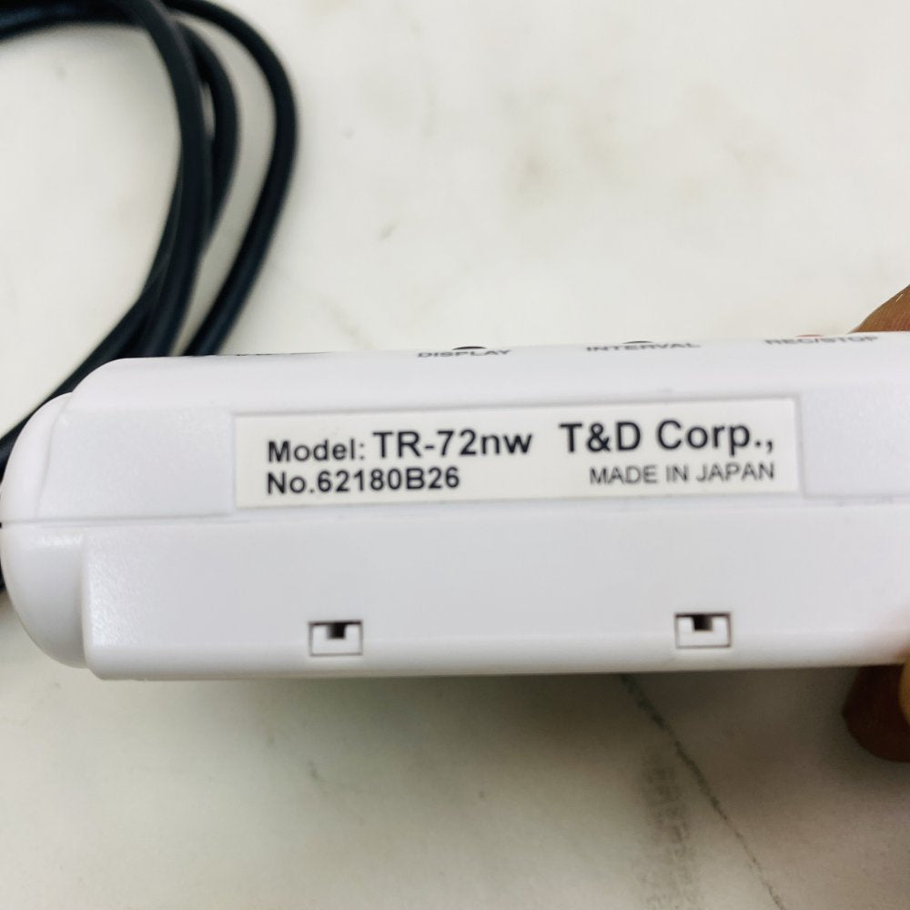 T&D TR-72nw Thermo Recorder Data Logger w/ USB Cable Calibrated Grade B