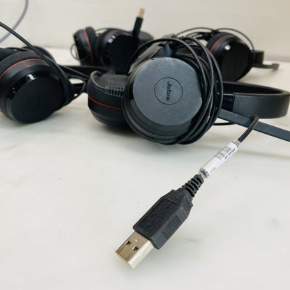 Jabra Evolve 20 MS Stereo USB Headset Model HSC016 Microsoft Teams Grade B