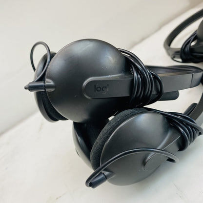 Logitech H340 USB Wired Stereo Headset with Noise-Cancelling Microphone Grade C
