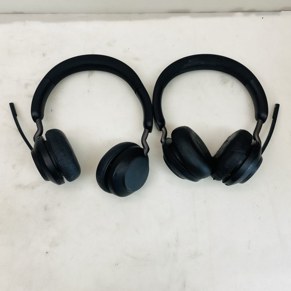 Jabra Evolve2 65 Wireless Bluetooth Headset Worn Ear Cushions Grade D
