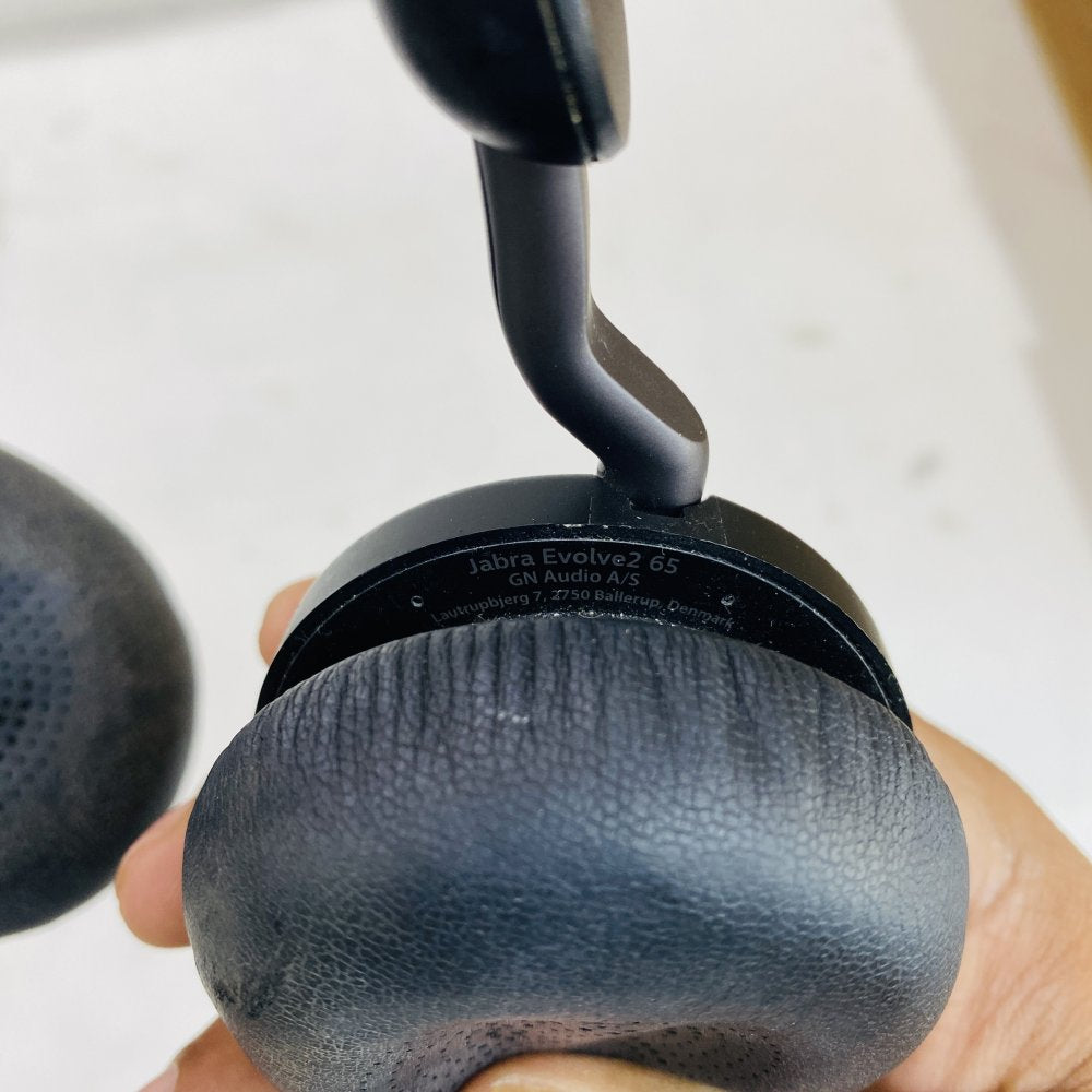 Jabra Evolve2 65 Wireless Bluetooth Headset Worn Ear Cushions Grade D
