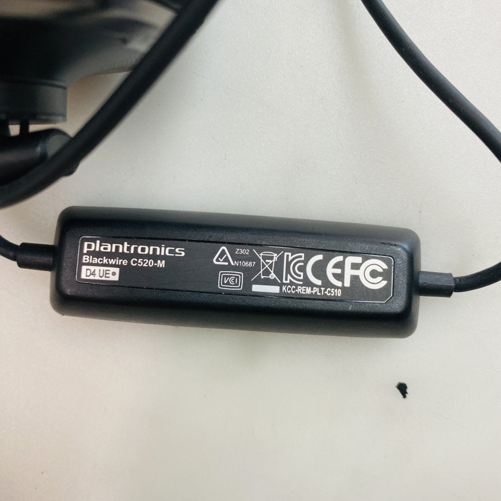 Lot of 6 USB Computer Headsets Plantronics Blackwire Jabra Logitech Grade D