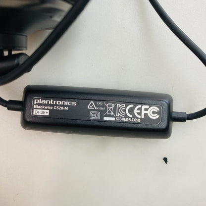 Lot of 6 USB Computer Headsets Plantronics Blackwire Jabra Logitech Grade D