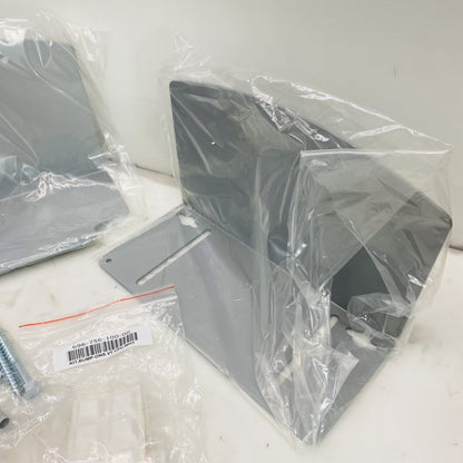 Ergotron Gray Monitor Mount Brackets Base Plates Pair w/ Hardware New Grade A