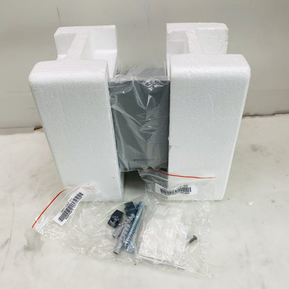Ergotron Gray Monitor Mount Brackets Base Plates Pair w/ Hardware New Grade A