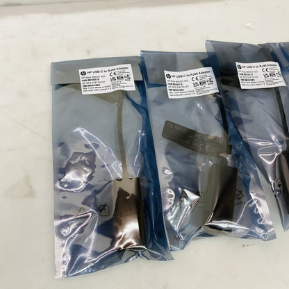 HP USB-C to RJ45 Ethernet Adapter 855307-003 918779-001 Lot of 4 Grade A