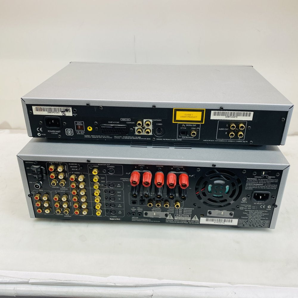 Arcam AVR200 A/V Surround Receiver & DV88 DVD Player Plus Bundle Grade B