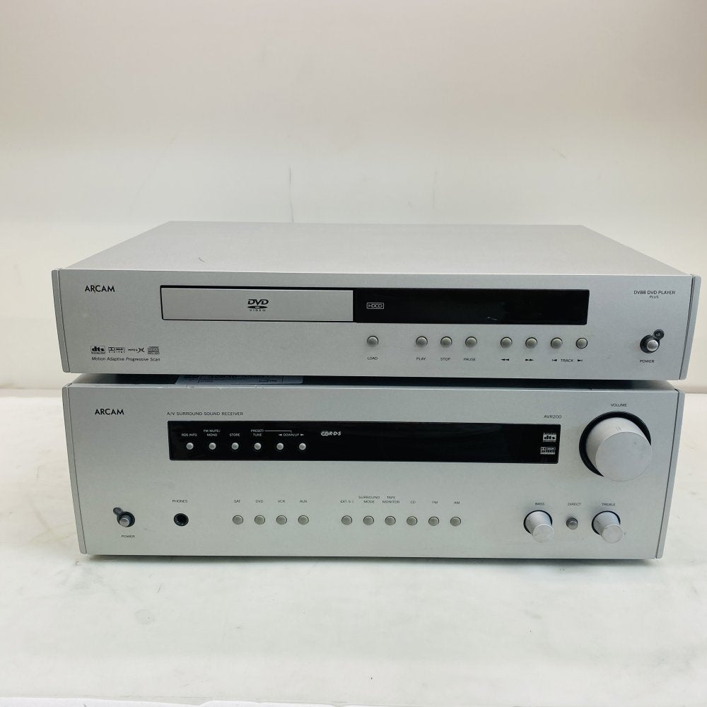 Arcam AVR200 A/V Surround Receiver & DV88 DVD Player Plus Bundle Grade B