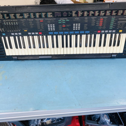 Yamaha PSR-4500 61-Key Arranger Keyboard Synthesizer MIDI Vintage (Grade D)+PSU