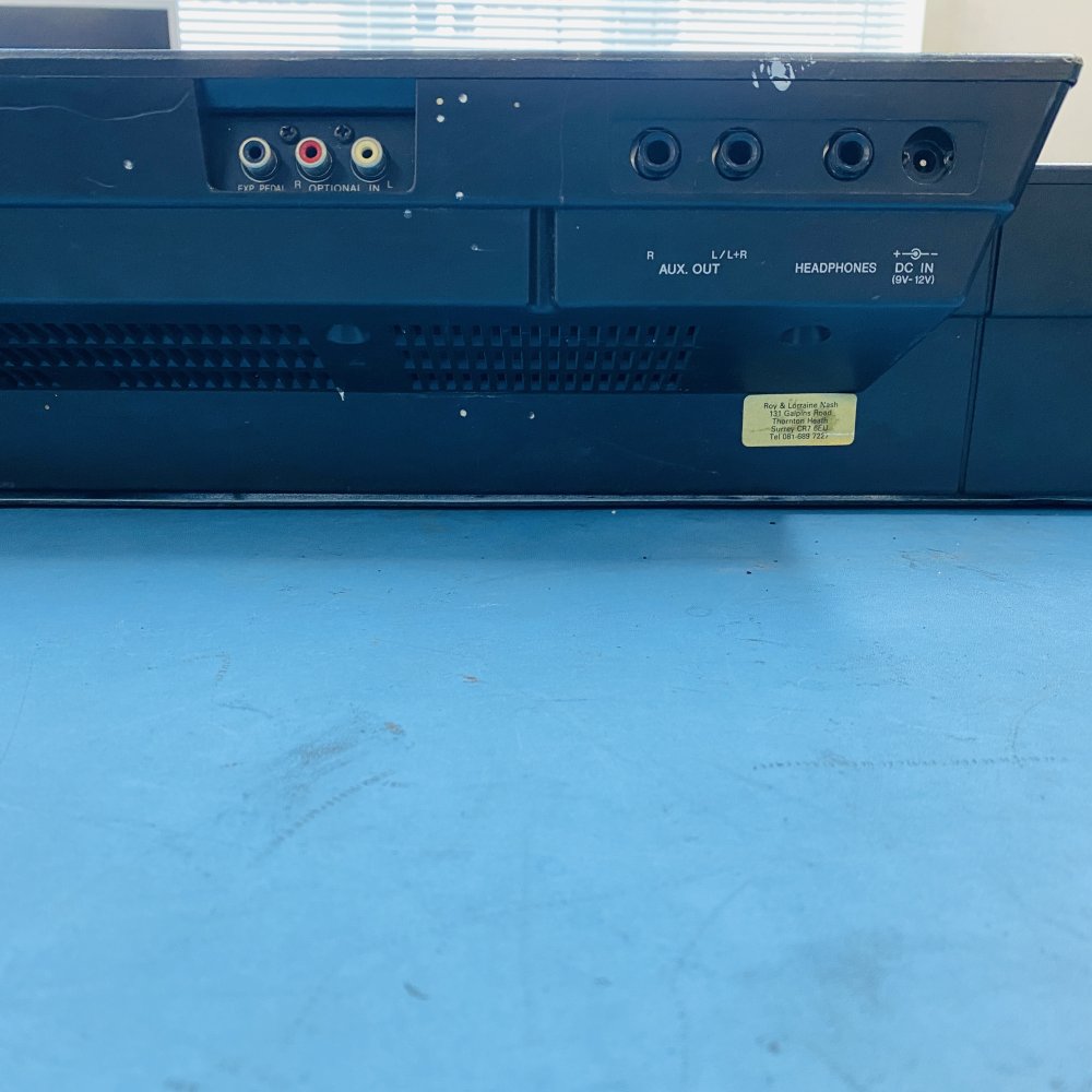 Yamaha PSR-4500 61-Key Arranger Keyboard Synthesizer MIDI Vintage (Grade D)+PSU