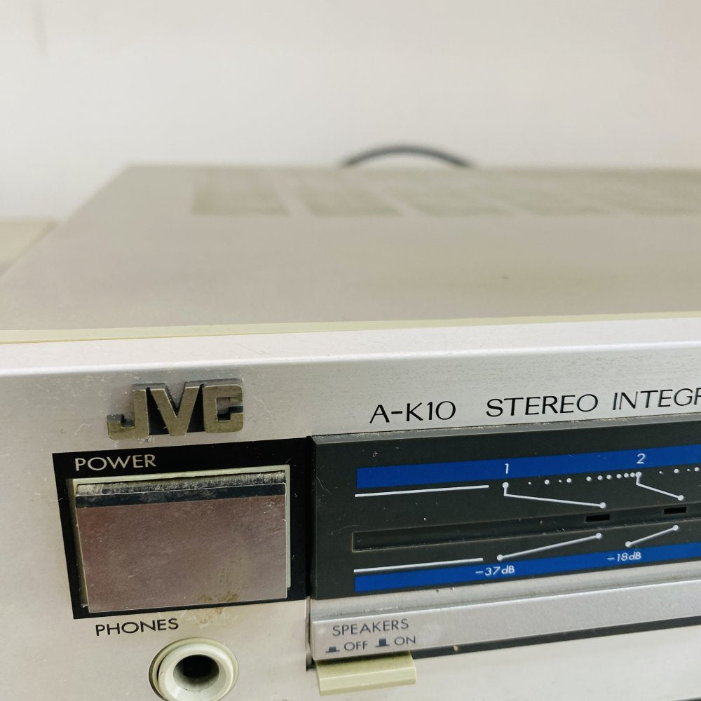 Vintage JVC L-A10 Turntable A-K10 Amplifier T-K10L Tuner Stereo System Grade C