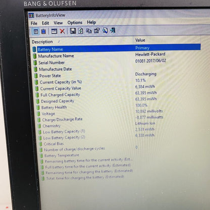 HP ZBook 15 G3 15.6" Mobile Workstation i7-6820HQ 16GB 512GB SSD 4GB GPU Grade C