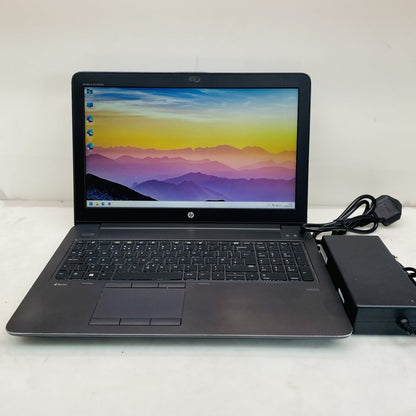 HP ZBook 15 G3 15.6" Mobile Workstation i7-6820HQ 16GB 512GB SSD 4GB GPU Grade C