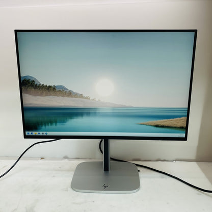 HP 524PN Monitor Model HSD-0177-W Adjustable Stand Grade B