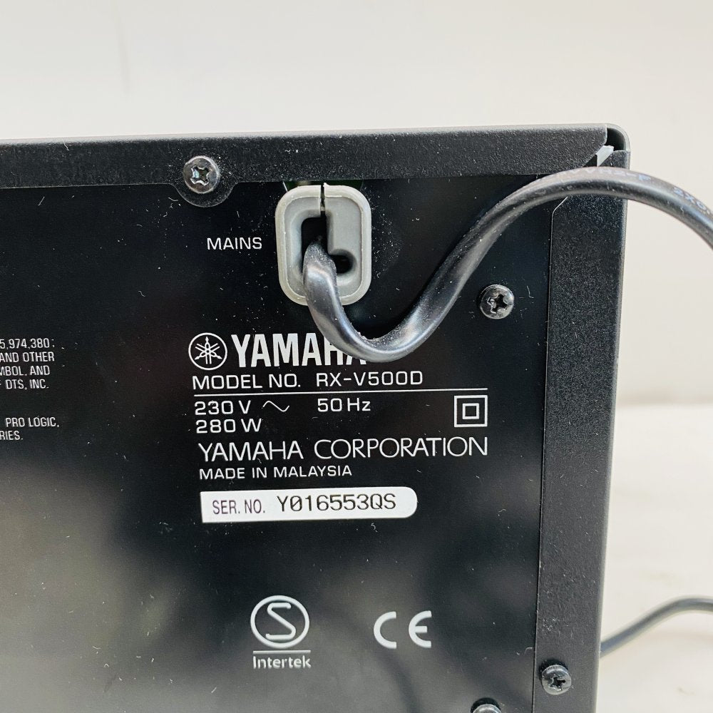 Yamaha RX-V500D Natural Sound AV Receiver 7.1ch HDMI DAB+ 3D Grade B