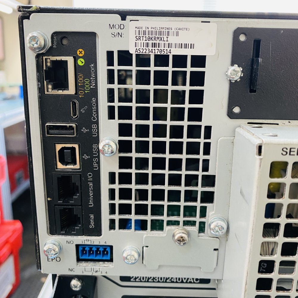 APC Schneider Electric SRT10KRMXLI Smart-UPS SRT 10kVA Rackmount UPS Grade D