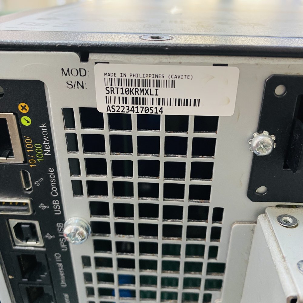 APC Schneider Electric SRT10KRMXLI Smart-UPS SRT 10kVA Rackmount UPS Grade D
