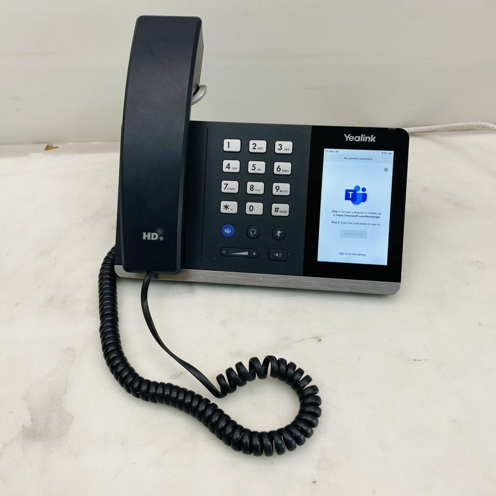 Yealink MP56 Microsoft Teams IP Desk Phone Touchscreen HD Voice PoE (Grade C)