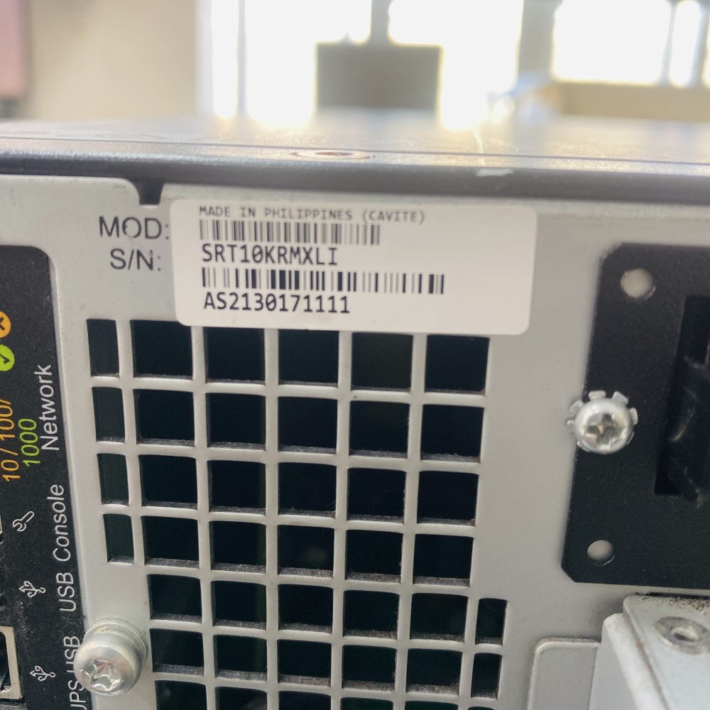 APC Smart-UPS SRT10KRMXLI 10kVA Rackmount UPS 208V Grade D