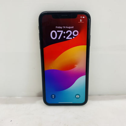 Apple iPhone XR 64GB Black MRY42B/A Back Cracked Battery 83% UNLOCKED (Grade D)