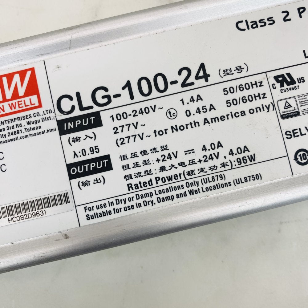 Mean Well CLG-100-24 24V 4A 96W LED Power Supply IP67 Grade B