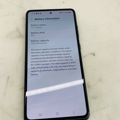 Samsung Galaxy A52s 5G SM-A528B/DS 128GB Black Used Grade A