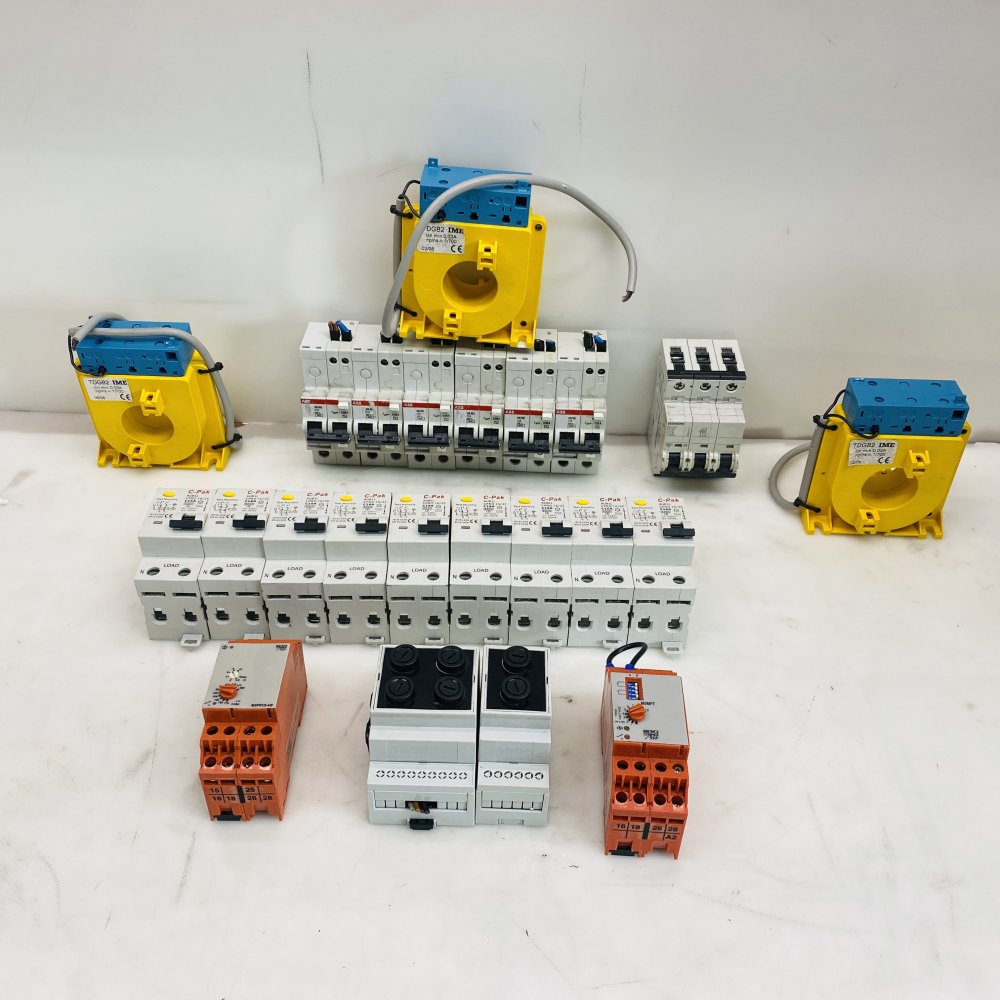 Siemens MCB C-Pak RCBO Broyce Module IME Transformer Job Lot 22-Pcs