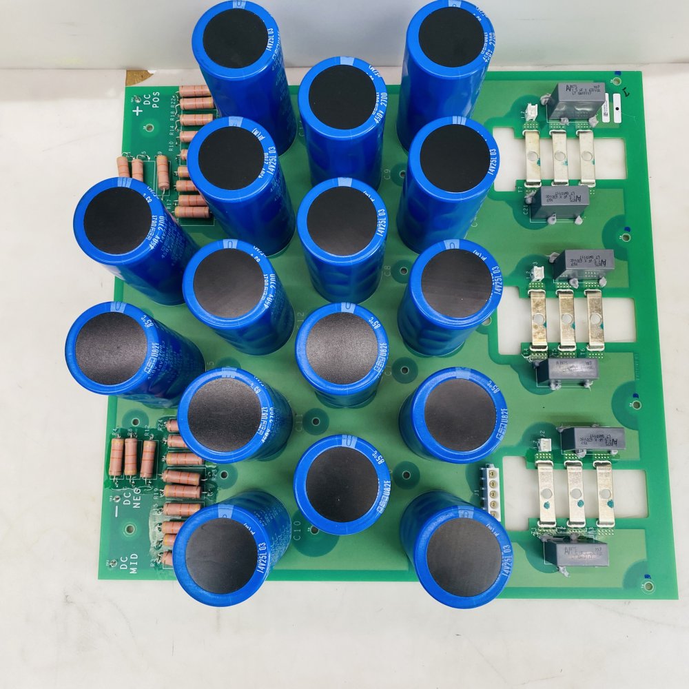 NCC 450V 2700uF Capacitor Bank PCB Assembly 18 Capacitors 85C Grade B