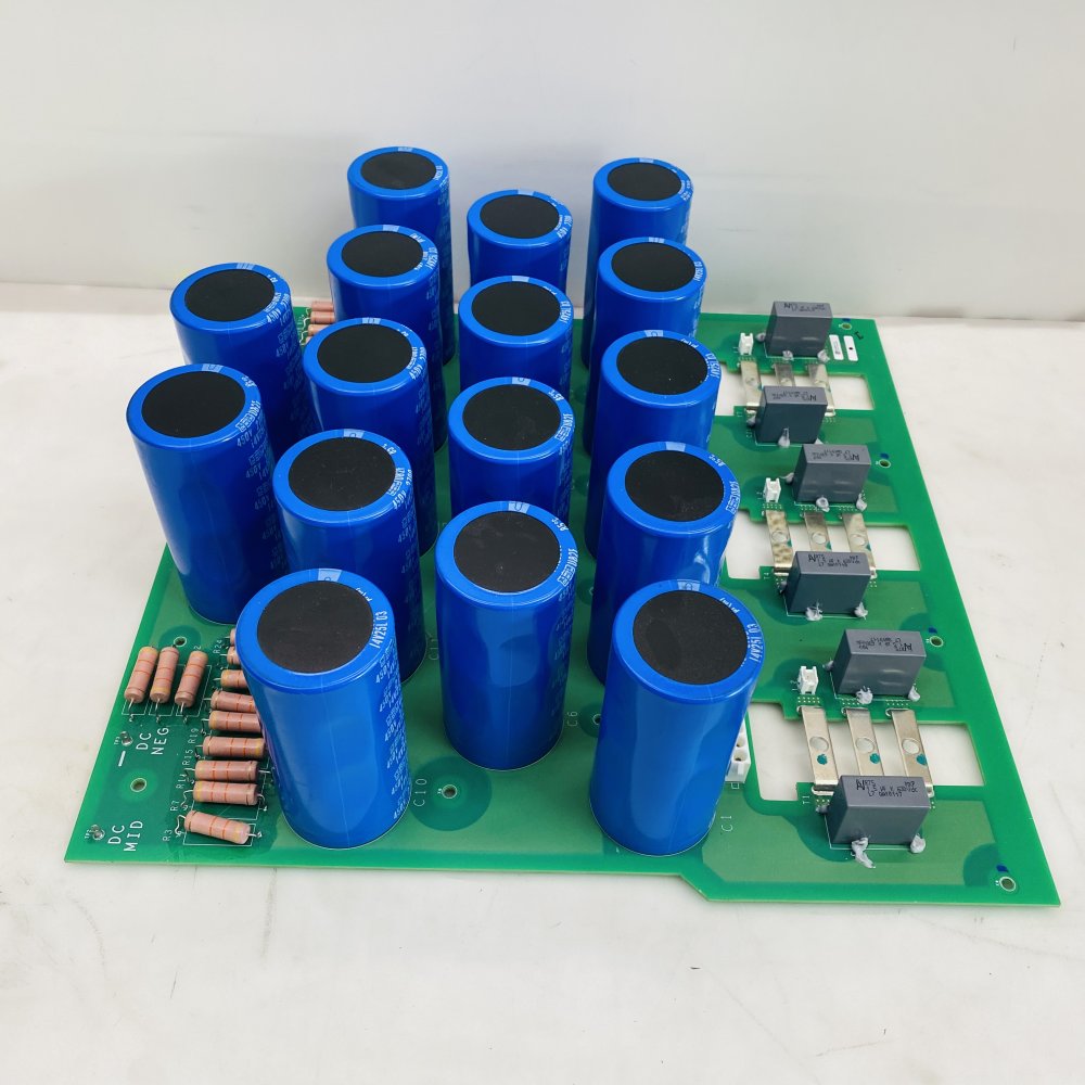 NCC 450V 2700uF Capacitor Bank PCB Assembly 18 Capacitors 85C Grade B