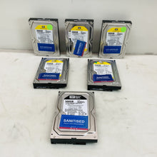 6 x Enterprise Hard Drives Job Lot WD RE4 500GB 250GB 3.5 SATA HDD Job Lot